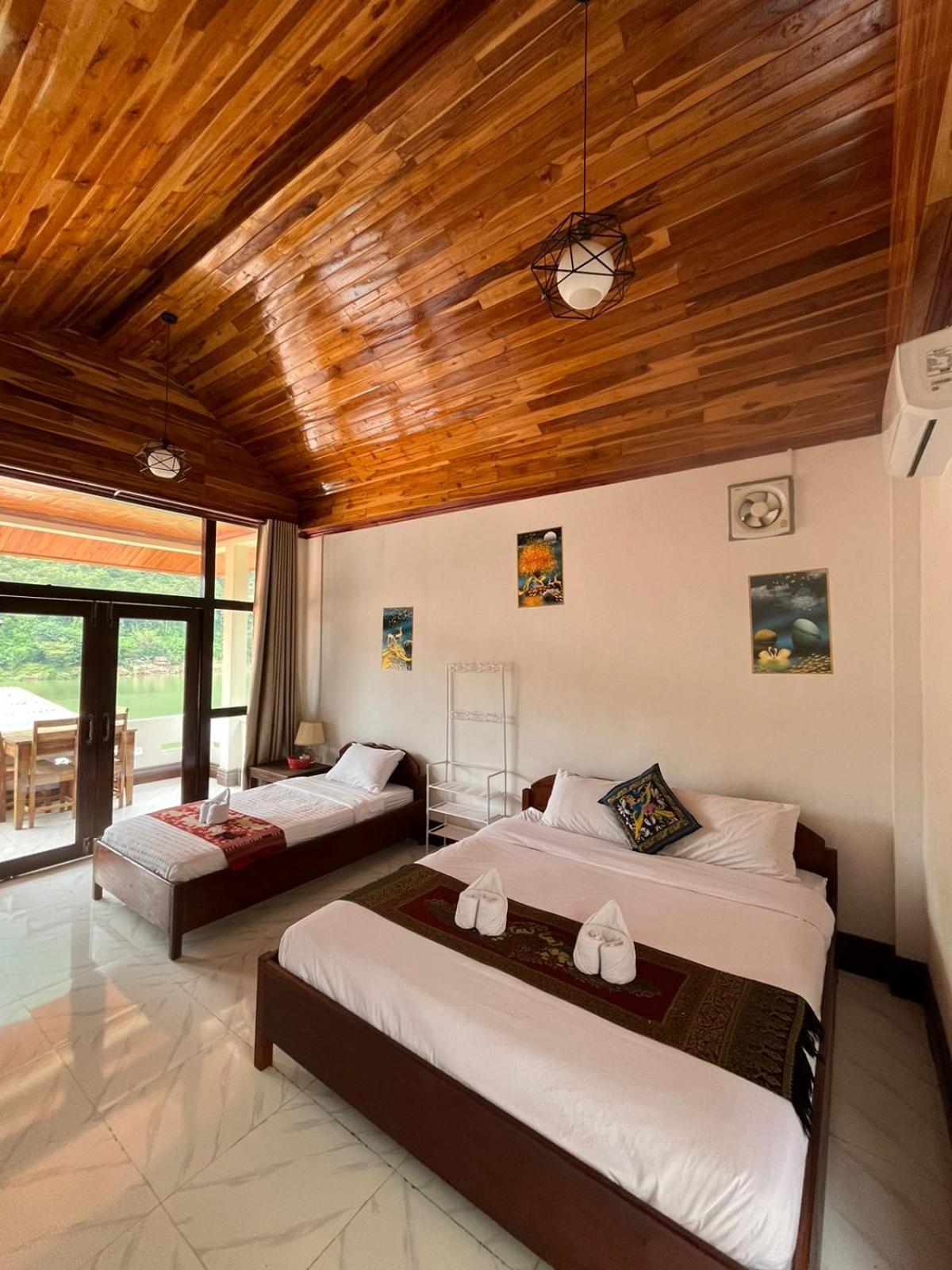 Hotel Cam U View Bungalow Nongkhiaw Esterno foto
