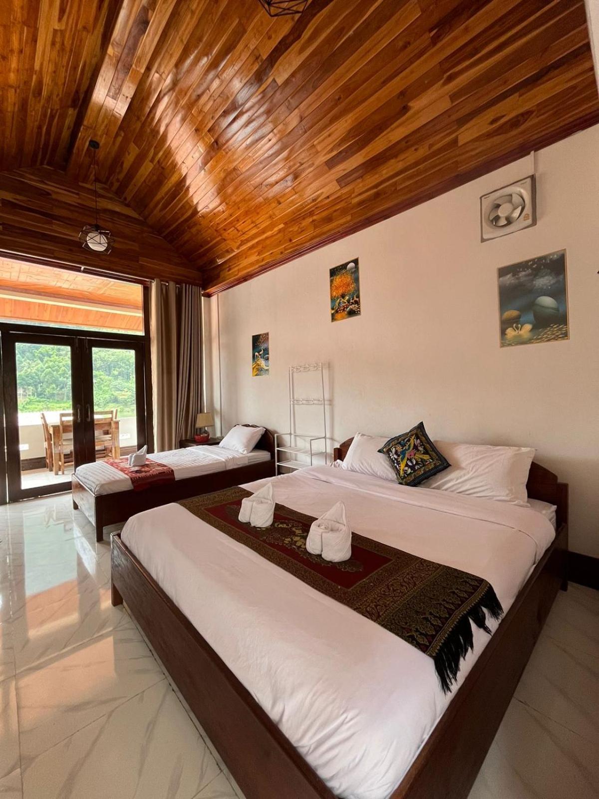 Hotel Cam U View Bungalow Nongkhiaw Esterno foto