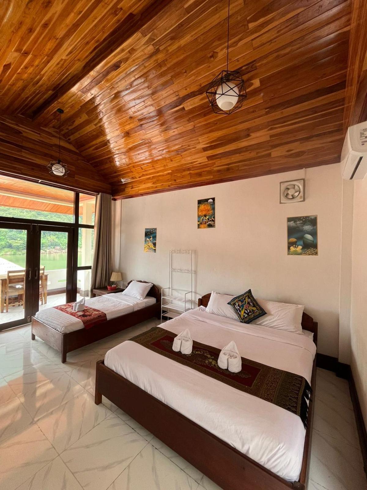 Hotel Cam U View Bungalow Nongkhiaw Esterno foto