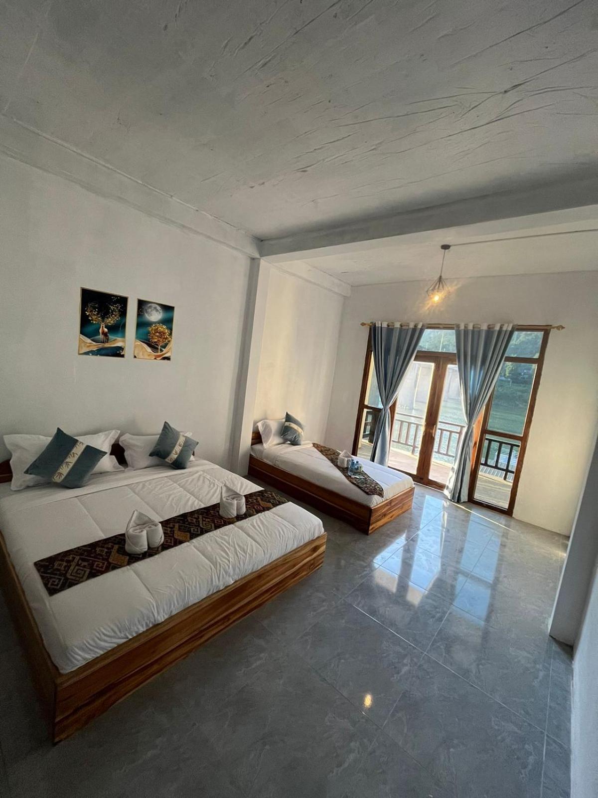 Hotel Cam U View Bungalow Nongkhiaw Esterno foto