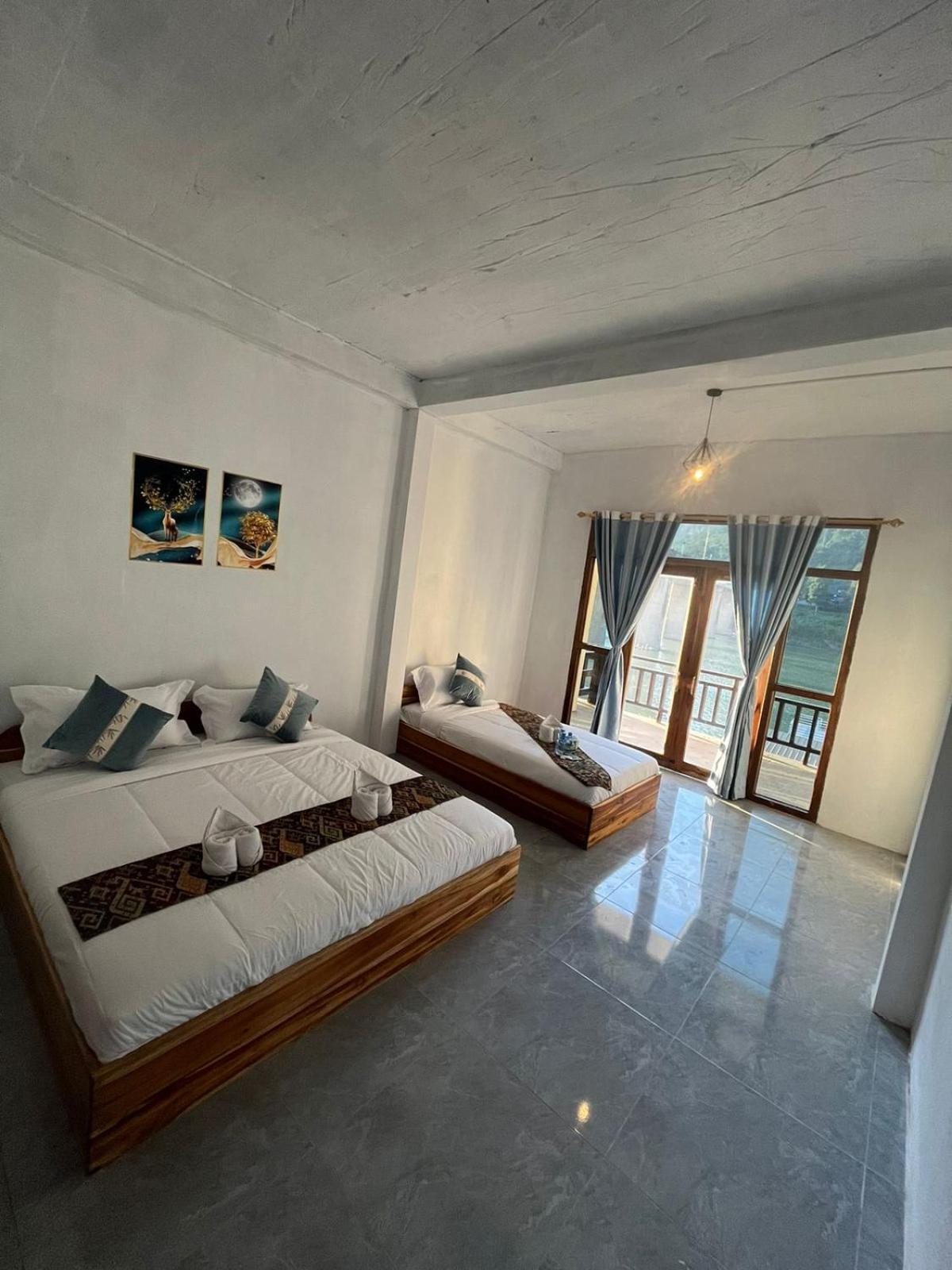 Hotel Cam U View Bungalow Nongkhiaw Esterno foto